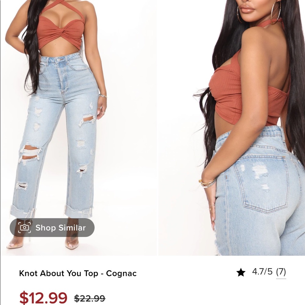 Fashion Nova crop top